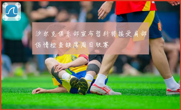 沙尔克俱乐部宣布哲科将接受肩部伤情检查缺席周日联赛